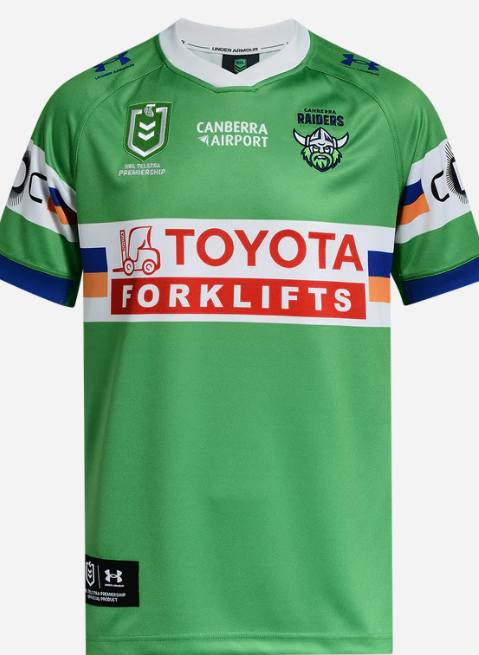 Canberra Raiders 2026 Replica Home Collection