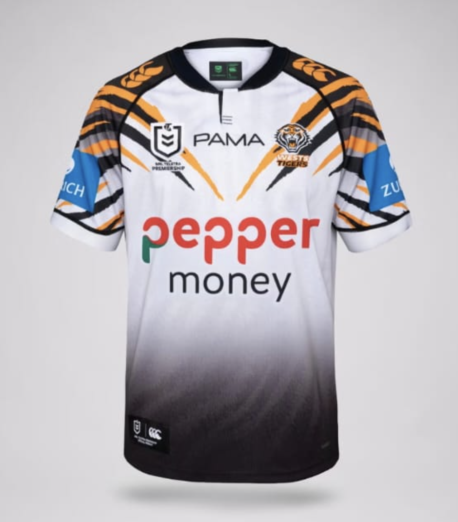 Wests Tigers 2026 Away Replica Collection