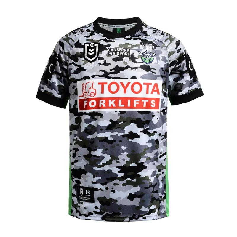 Canberra Raiders 2026 Camo Collection