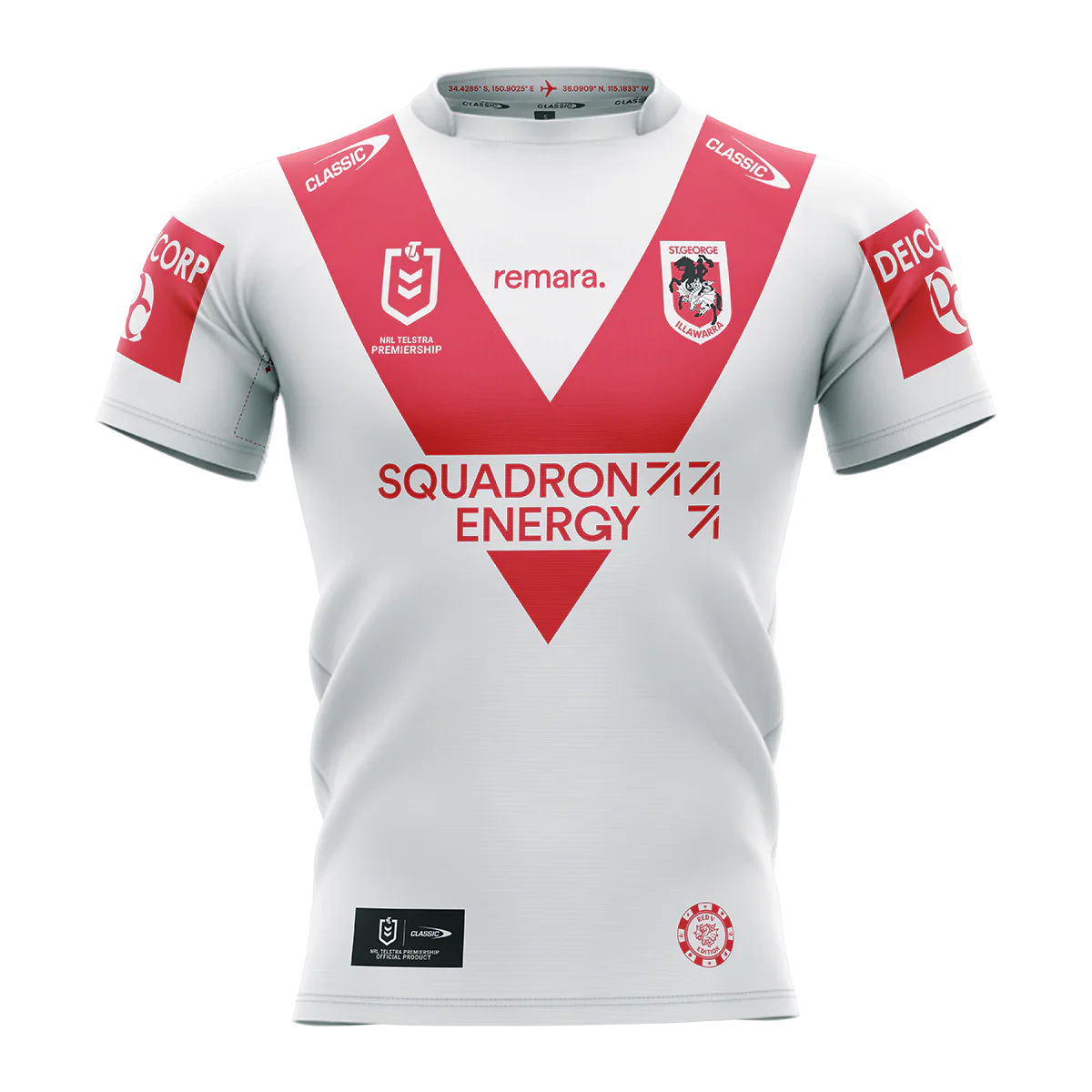 St George Illawarra Dragons 2026 Vegas Replica Collection