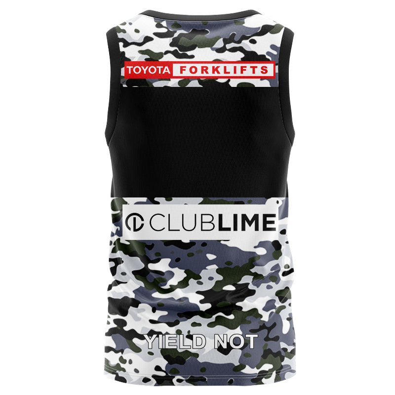 Canberra Raiders 2026 Camo Replica Singlet