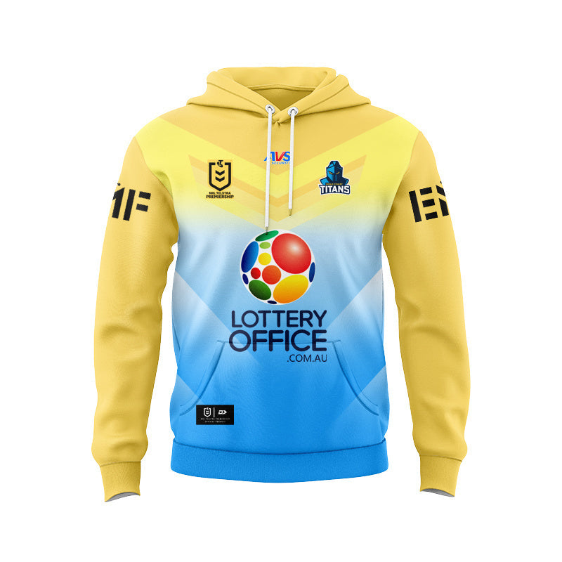Gold Coast Titans 2026 Away Replica Hoodie
