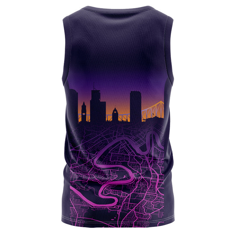 Brisbane Broncos 2026 City Nights Replica Singlet