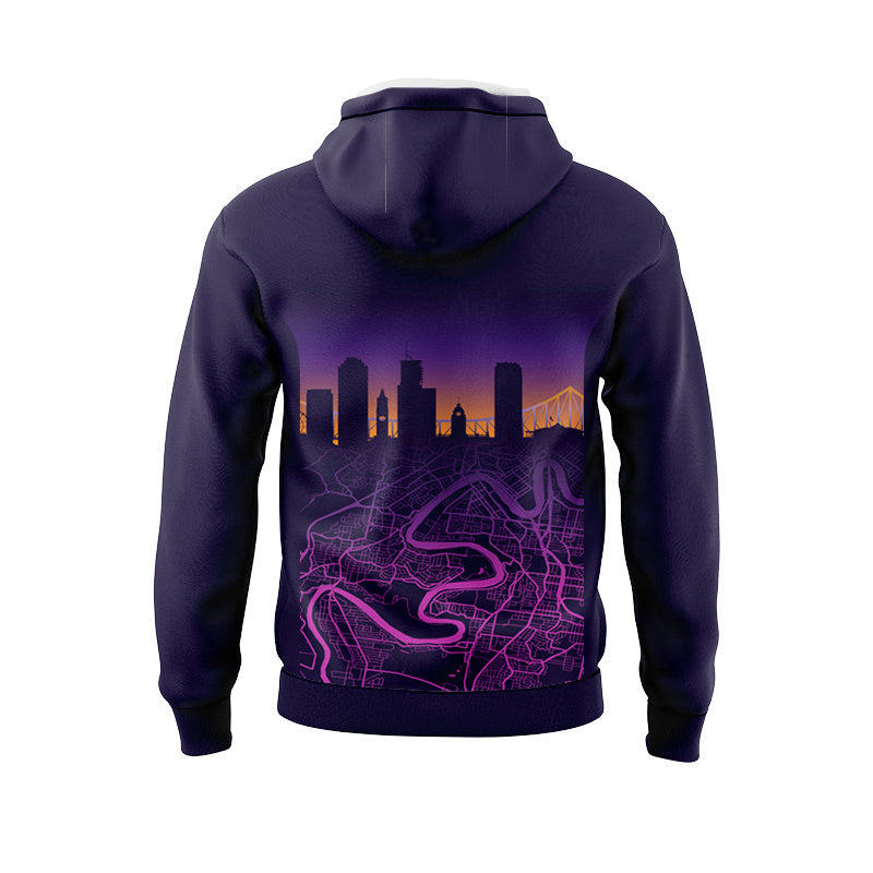 Brisbane Broncos 2026 City Nights Replica Hoodie