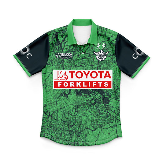 Canberra Raiders 2026 City Map Replica Youth Polo