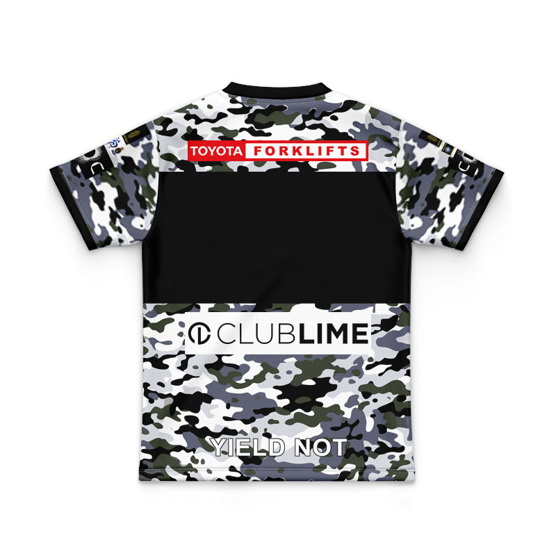 Canberra Raiders 2026 Camo Replica Youth Jersey
