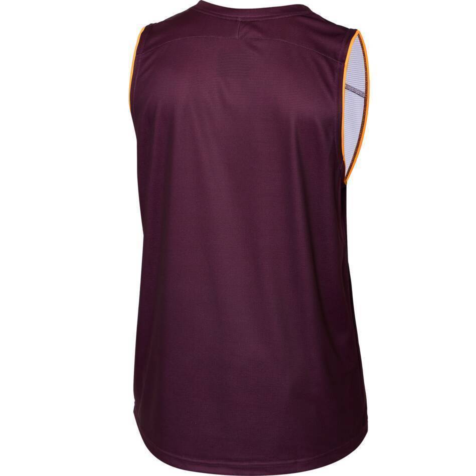 Brisbane Broncos 2026 Maroon Media Replica Singlet