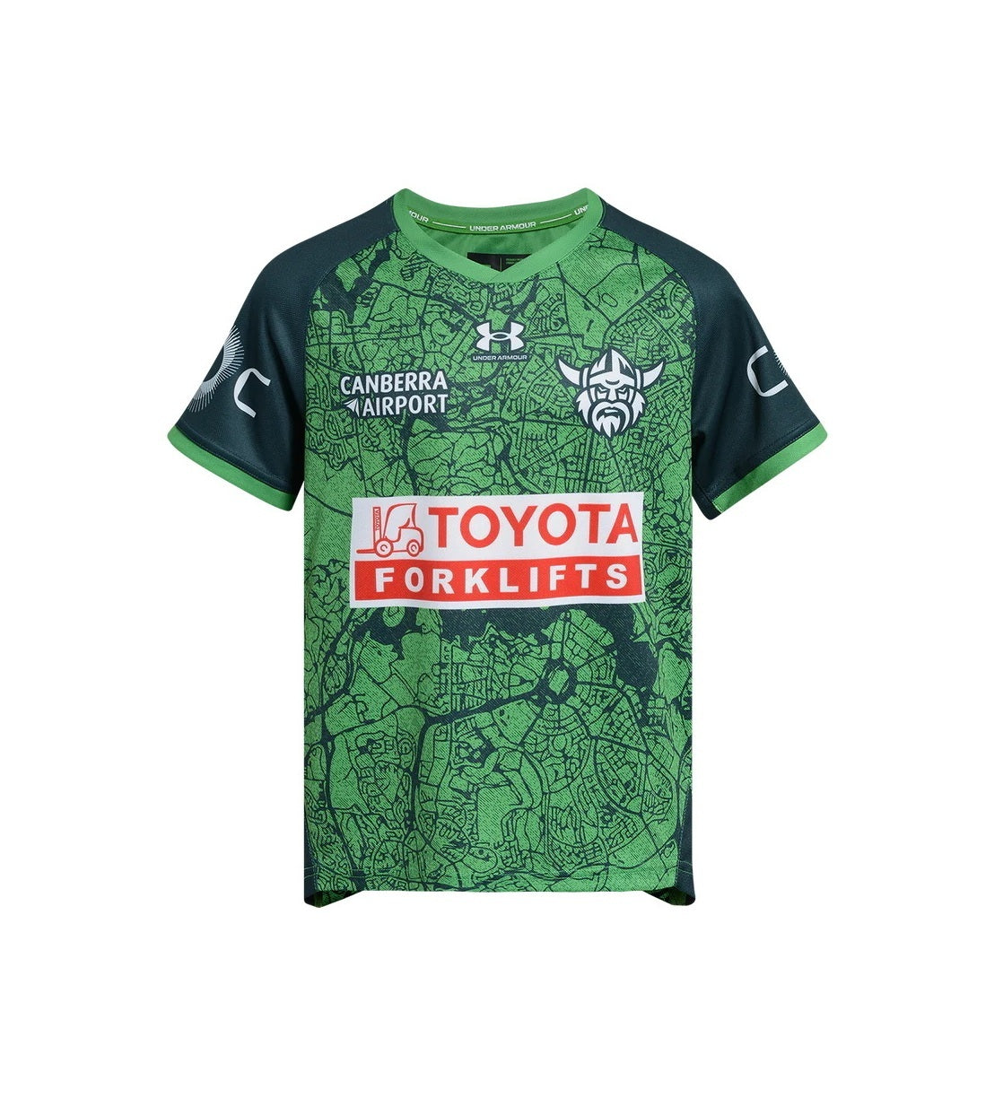 Canberra Raiders 2026 City Map Youth Jersey