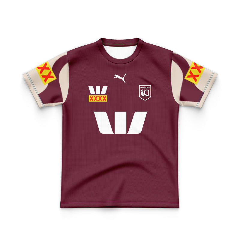 Queensland Maroons 2026 Away Replica Youth Jersey