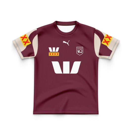 Queensland Maroons 2026 Away Replica Youth Jersey