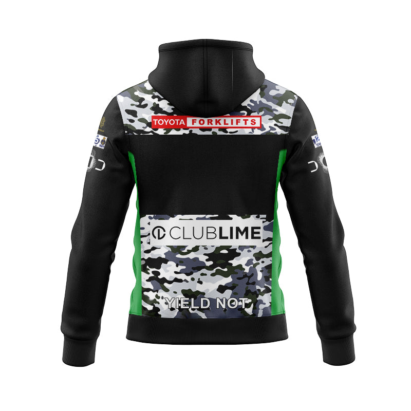 Canberra Raiders 2026 Camo Replica Zip Hoodie