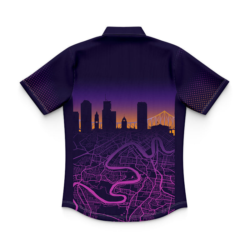 Brisbane Broncos 2026 City Nights Replica Youth Polo