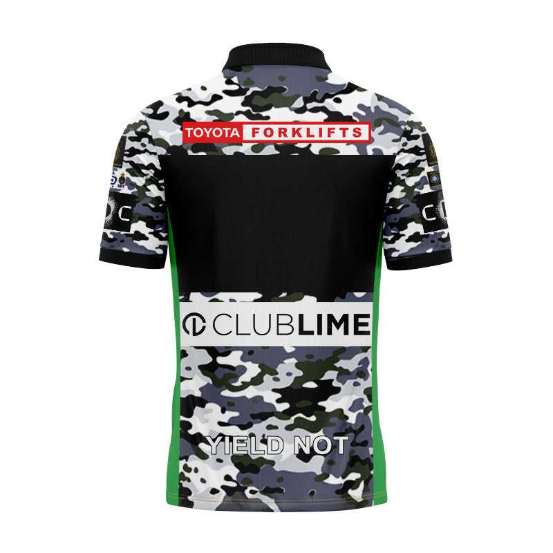 Canberra Raiders 2026 Camo Replica Polo