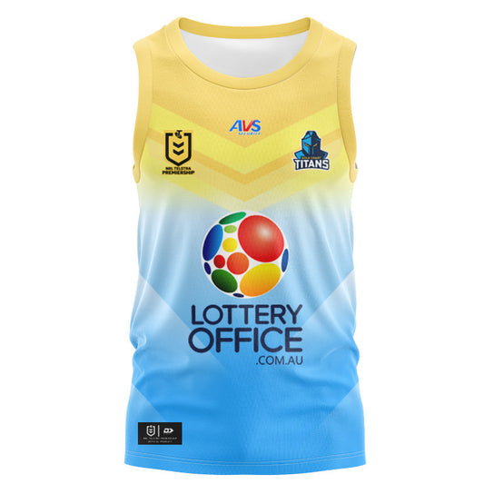 Gold Coast Titans 2026 Away Replica Singlet