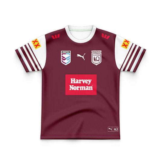 Queensland Maroons  Women's 2026 Replica Youth Jersey