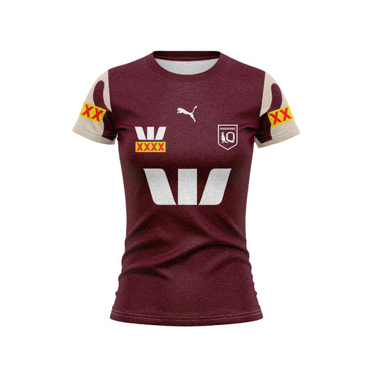 Queensland Maroons 2026 Away Replica Women's Tee