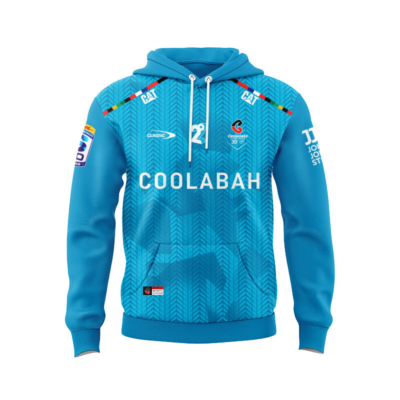 2026 Crusaders 30th Anniversary Heritage Replica Blue Hoodie