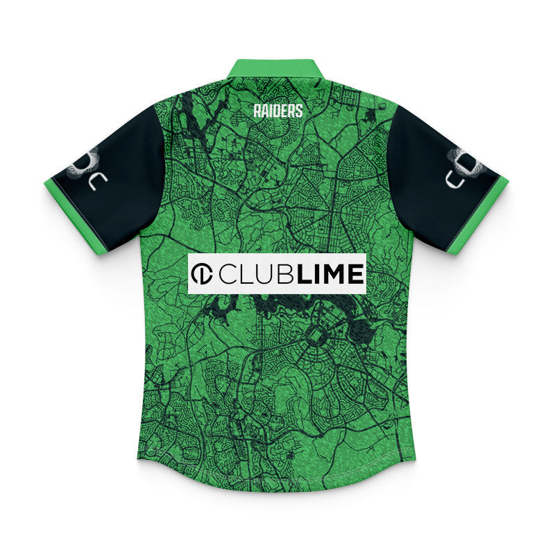 Canberra Raiders 2026 City Map Replica Youth Polo