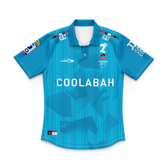 2026 Crusaders 30th Anniversary Heritage Replica Blue Youth Polo