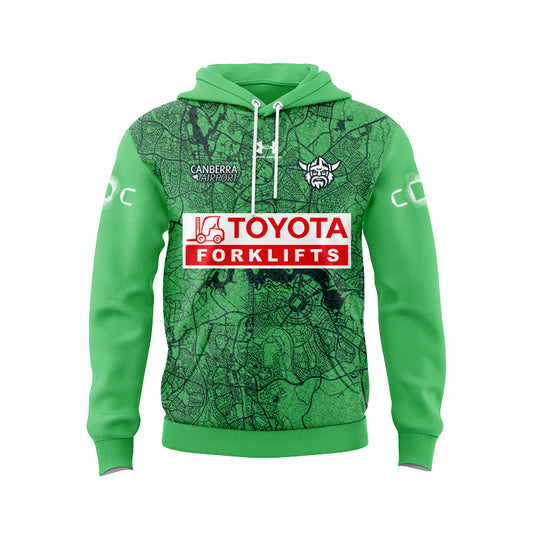 Canberra Raiders 2026 City Map Replica Hoodie