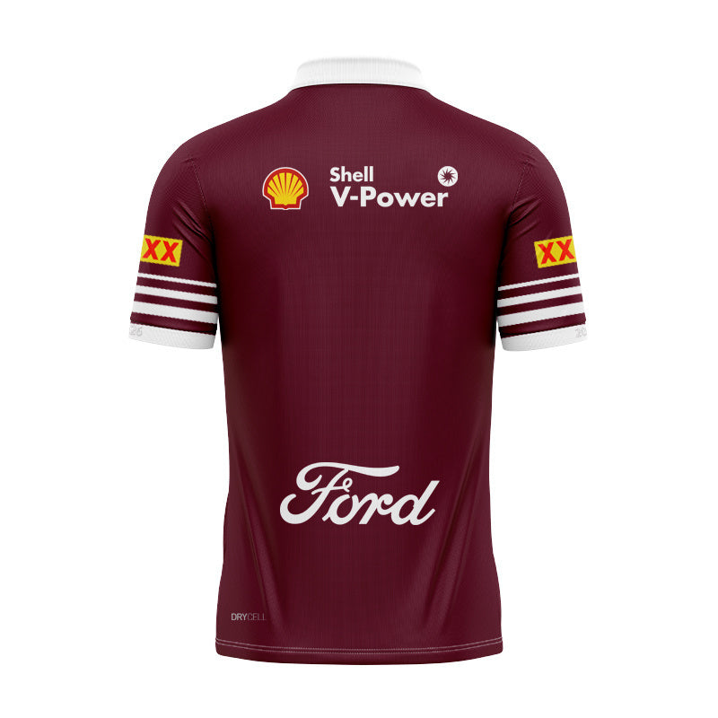 Queensland Maroons 2026 Home Replica Polo