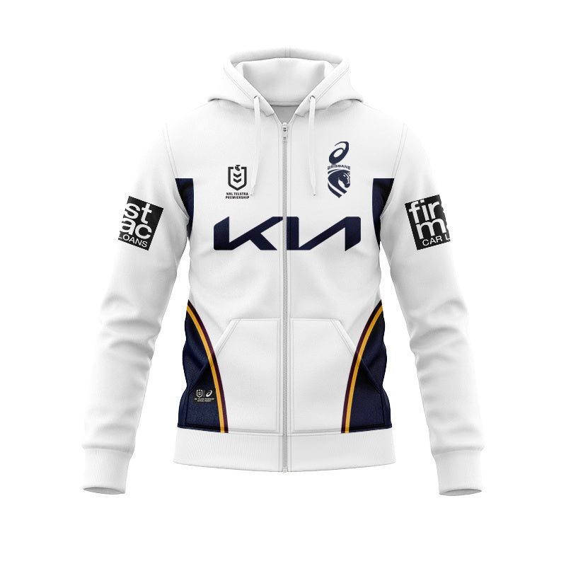Brisbane Broncos 2026 Heritage Replica Zip Hoodie