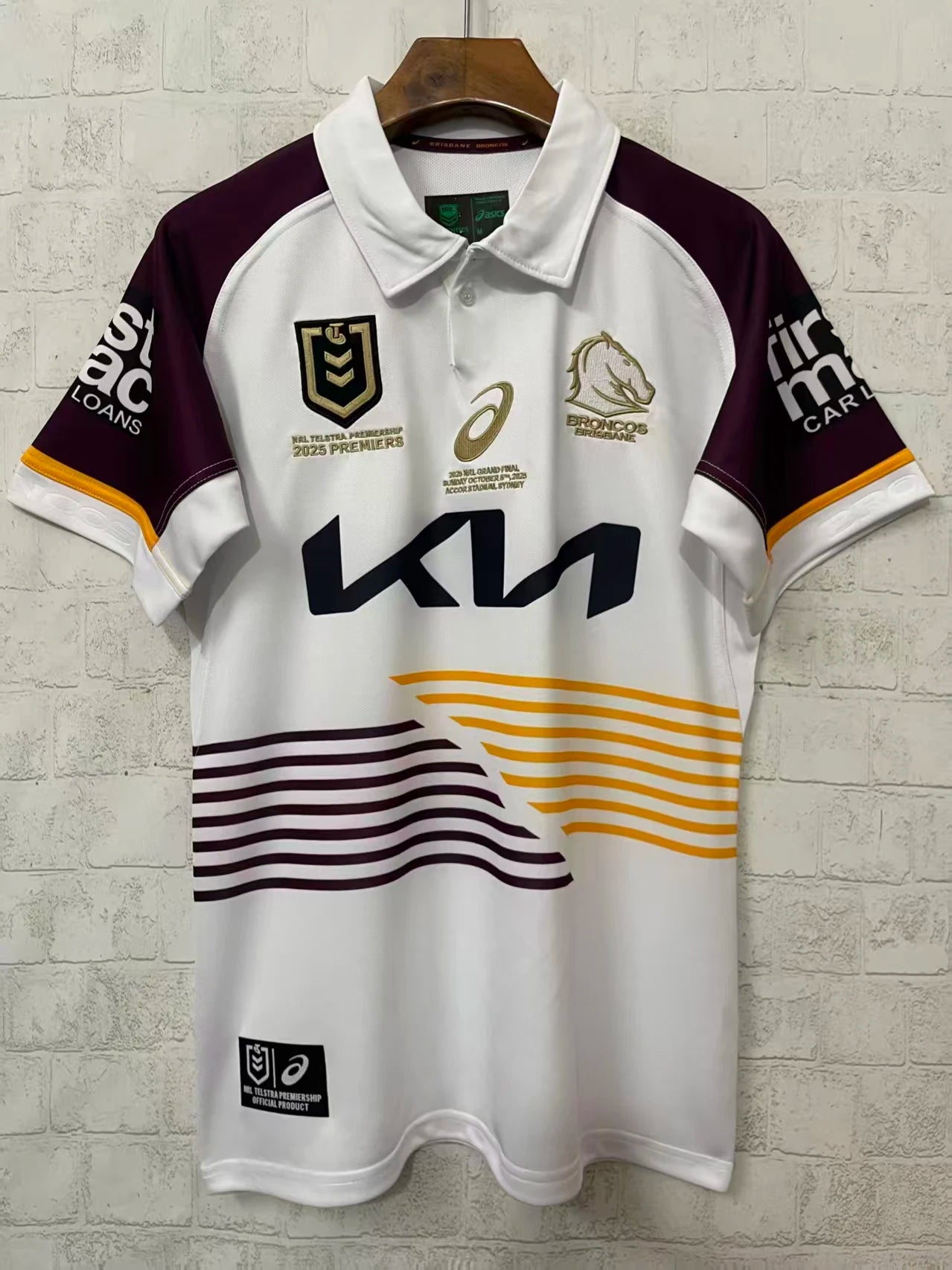 Brisbane Broncos 2025 Premiers Commemorative Replica Jersey