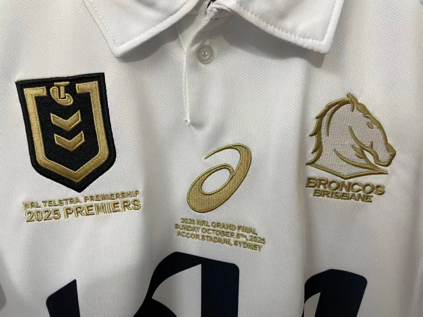Brisbane Broncos 2025 Premiers Commemorative Replica Jersey