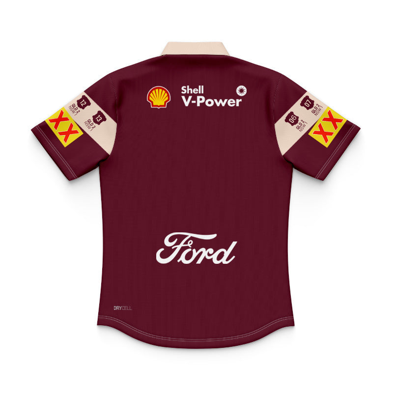 Queensland Maroons 2026 State of Origin Heritage Replica Youth Polo