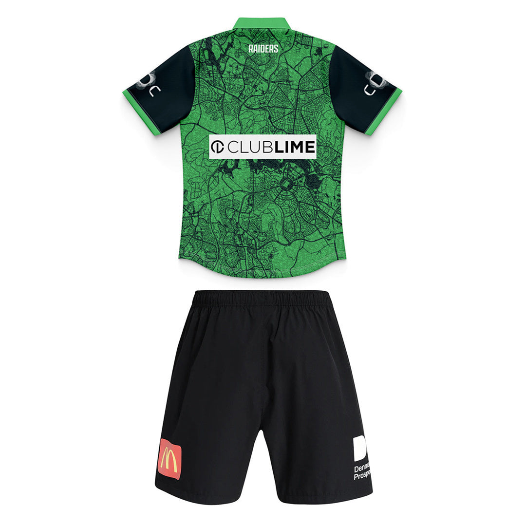 Canberra Raiders 2026 City Map Replica Youth Polo & Shorts Kit