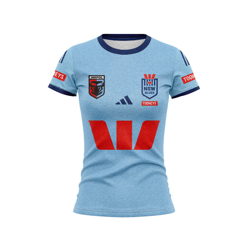New South Wales Blues 2026 Home Replica Women's Tee