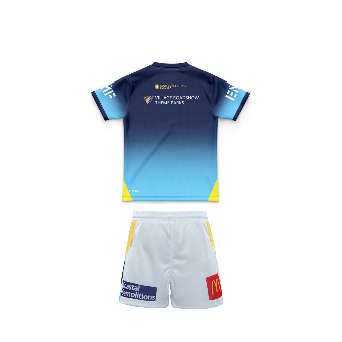 Gold Coast Titans 2026 Home Youth Replica Jersey & Shorts Kit