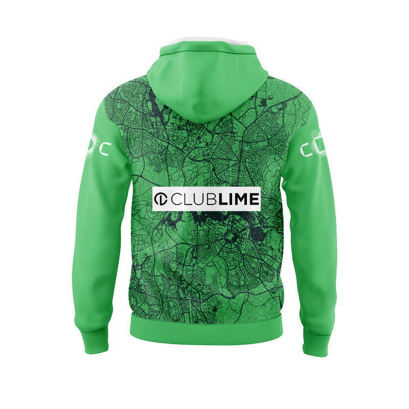 Canberra Raiders 2026 City Map Replica Hoodie