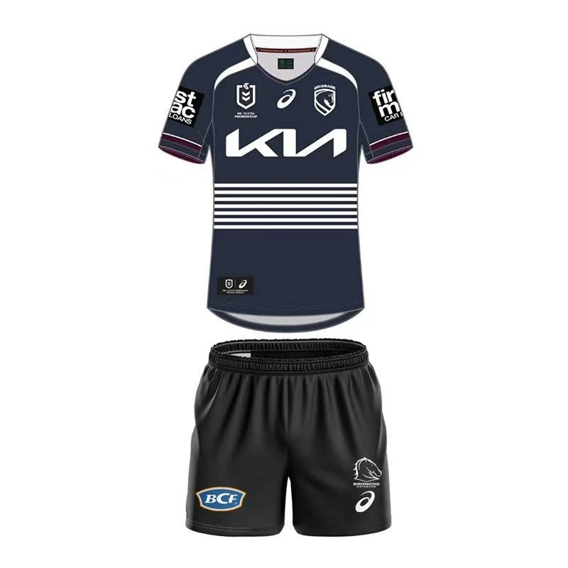 Brisbane Broncos 2026 Away Replica Youth Jersey & Shorts Kit